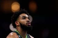 Karl-Anthony Towns of the Minnesota Timberwolves